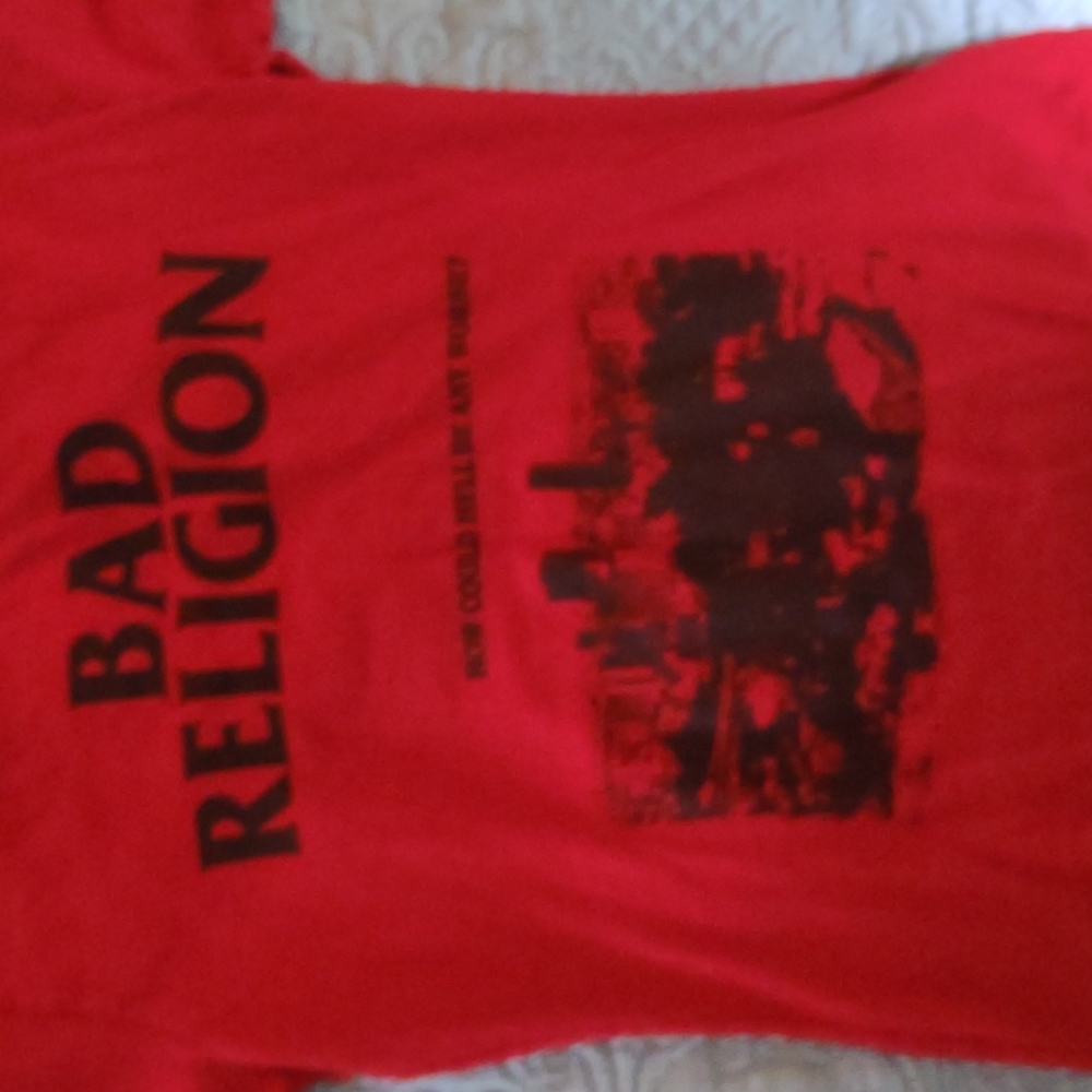 A small size Bad Religion band shirt "How could hell be any worse" t shirt